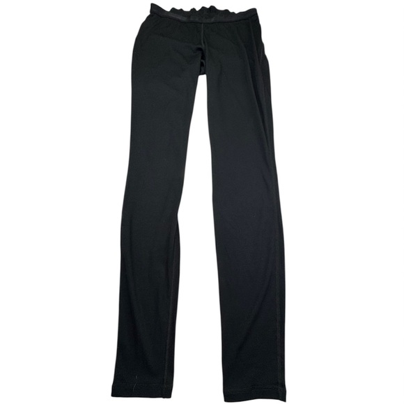 Patagonia Capilene Base Layer Tights Men's Large Black Midweight Bottom Stretch - Picture 1 of 11